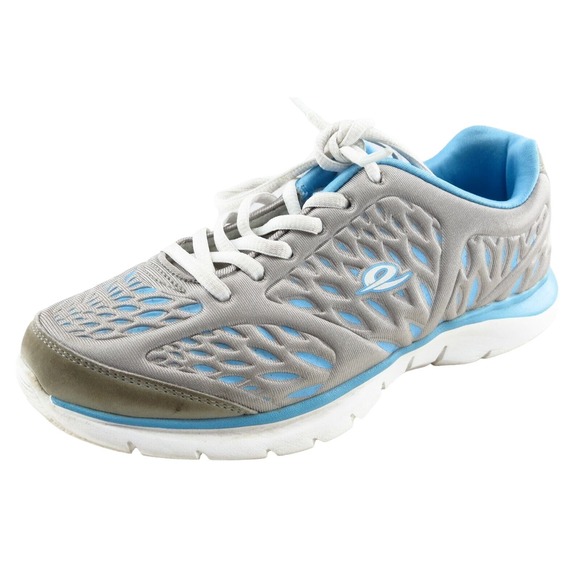 Easy Spirit Size 6.5 M Gray Up‎ Running Fabric Shoes Lace - Picture 1 of 7